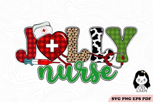 Jolly Nurse Plaid Pattern SVG PNG: Designer Review