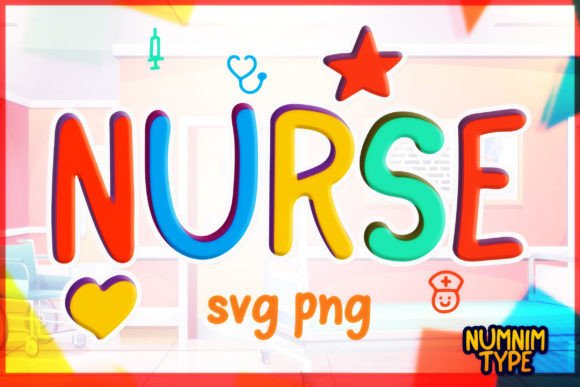 Nurse Kids Handwritten SVG PNG Alphabet: A Designer's Review