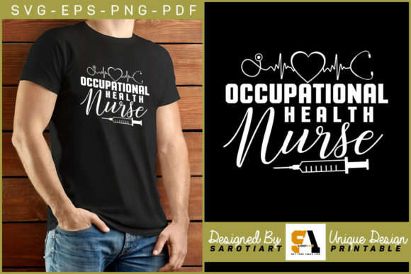 Nurse Occupational Health SVG T-shirt Review