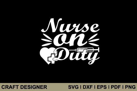 Nurse on Duty SVG Cut File: Embroidery Designer Review