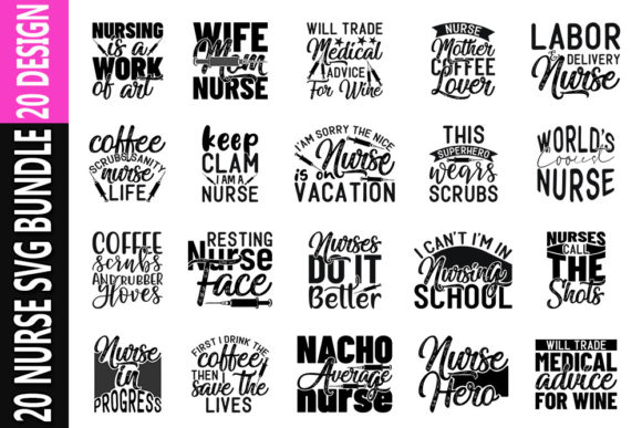 Nurse Quotes SVG Designs Bundle: A Designer’s Real-Use Review