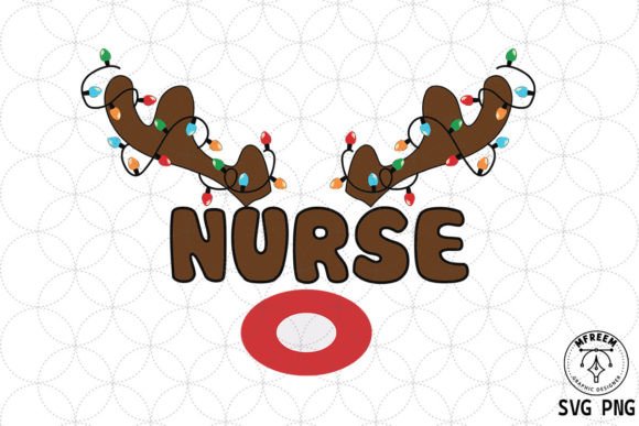 Nurse Retro Christmas SVG Sublimation Design Review