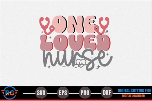 One Loved Nurse Retro Valentine SVG: A Designer’s Review