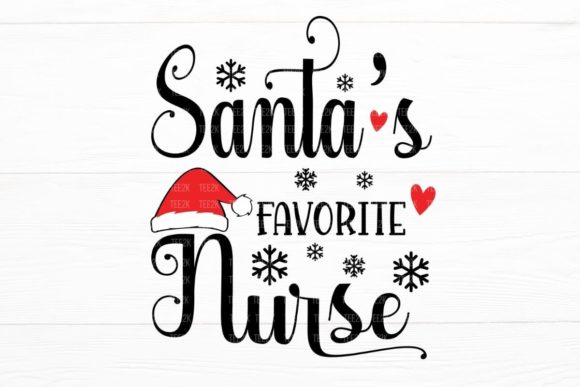 Santa s Favorite Nurse Embroidery Design Review
