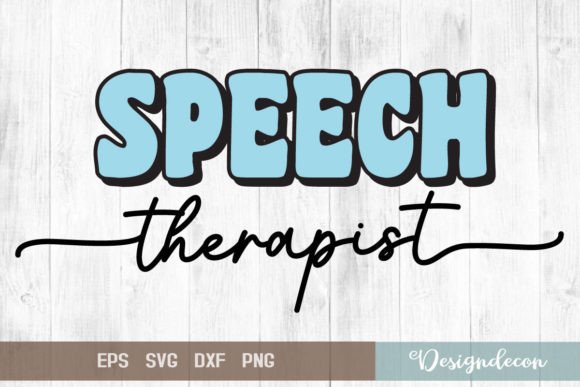 Speech Therapist Retro Sublimation SVG: A Designer’s Take
