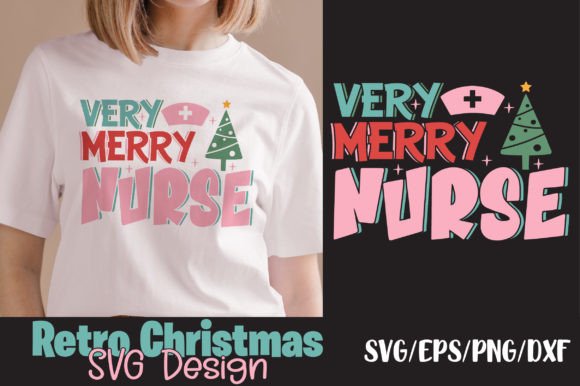 Very Merry Nurse Retro Svg – Embroidery Design Review